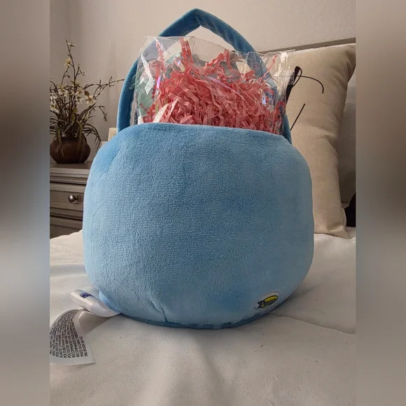 PEEPS Plush Bunny Basket- Blue Or Purple - Picture 6 of 7